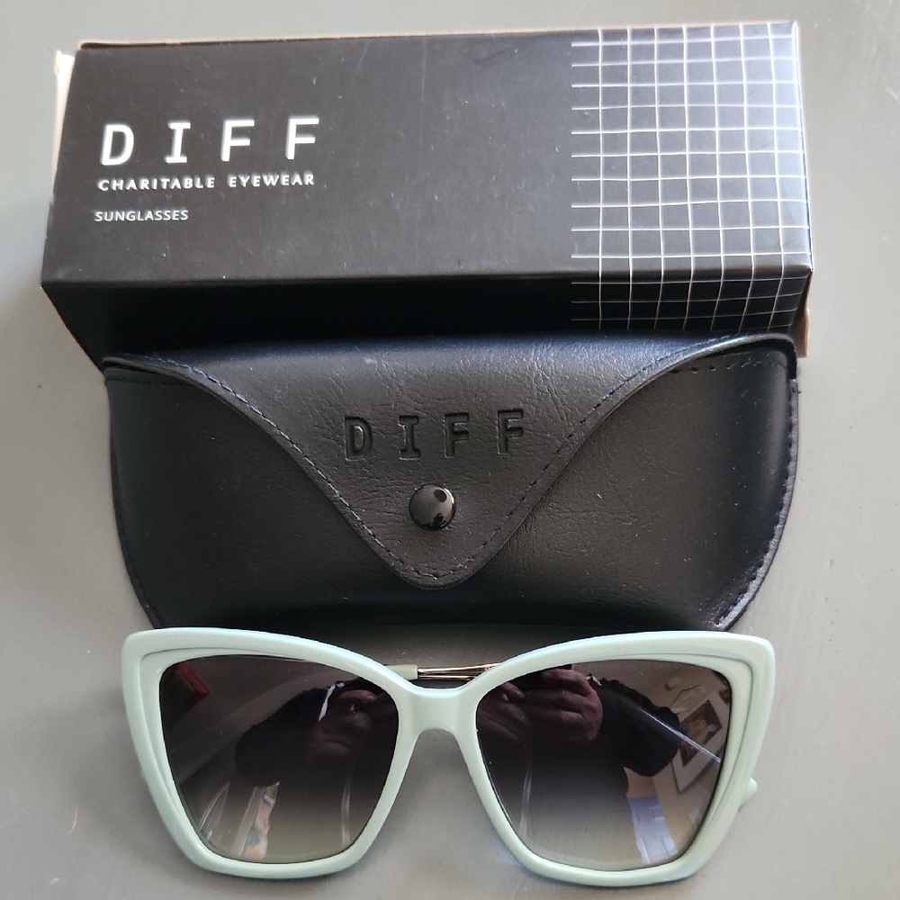 Brand NEW Black and BLUE/GRAY DIFF Sunglasses